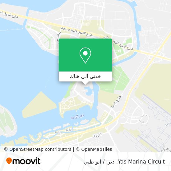 خريطة Yas Marina Circuit