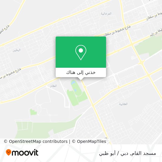 خريطة مسجد القام