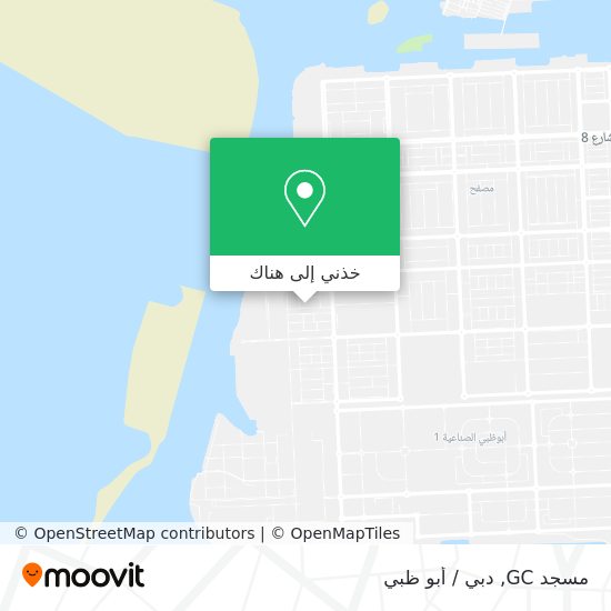 خريطة مسجد GC