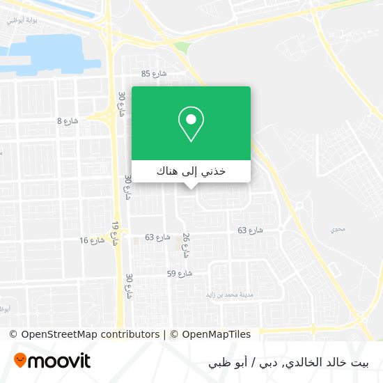 خريطة بيت خالد الخالدي
