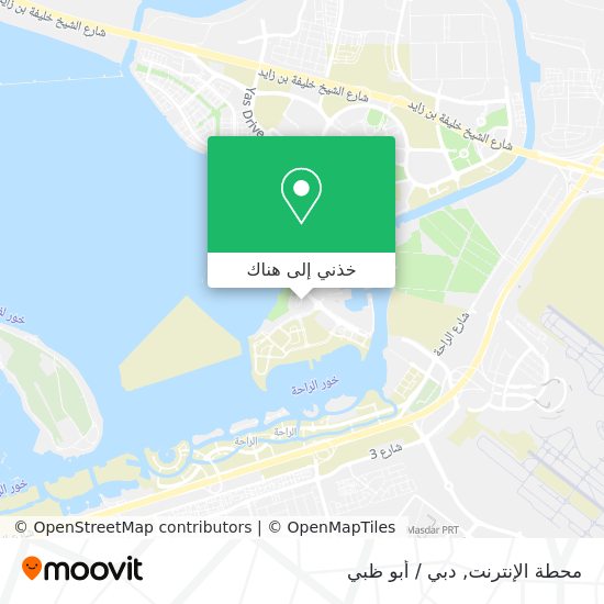 خريطة محطة الإنترنت