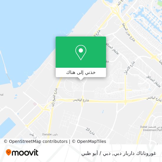 خريطة غوروناناك داربار دبي