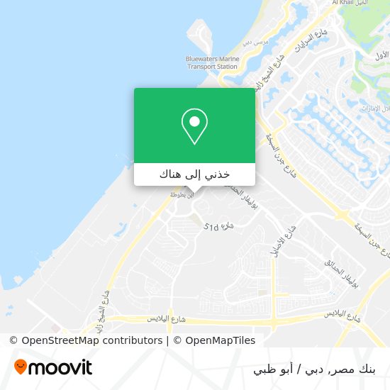 خريطة بنك مصر