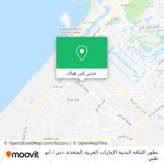 خريطة تطور اللياقة البدنية الإمارات العربية المتحدة
