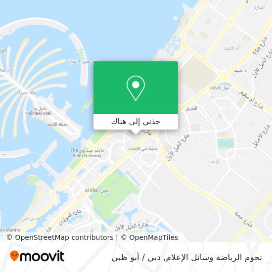 خريطة نجوم الرياضة وسائل الإعلام