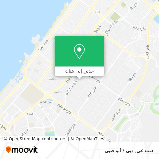 خريطة دنت غي