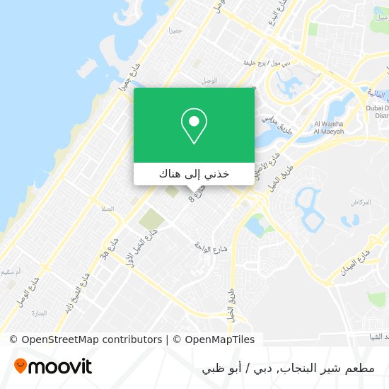 خريطة مطعم شير البنجاب