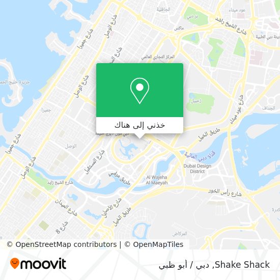 خريطة Shake Shack