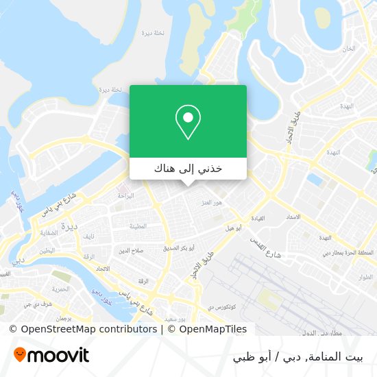 خريطة بيت المنامة