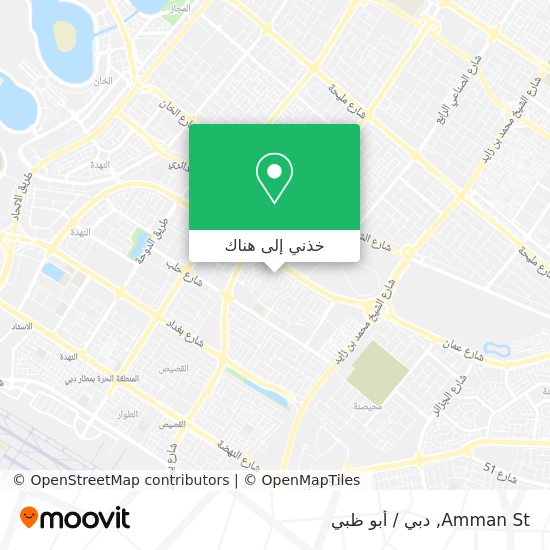 خريطة Amman St
