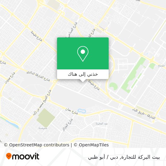 خريطة بيت البركة للتجارة