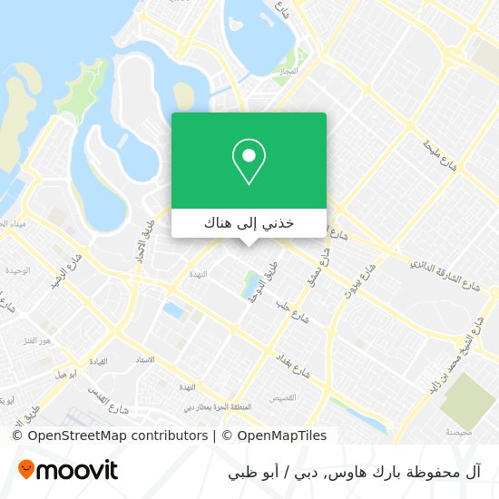 خريطة آل محفوظة بارك هاوس