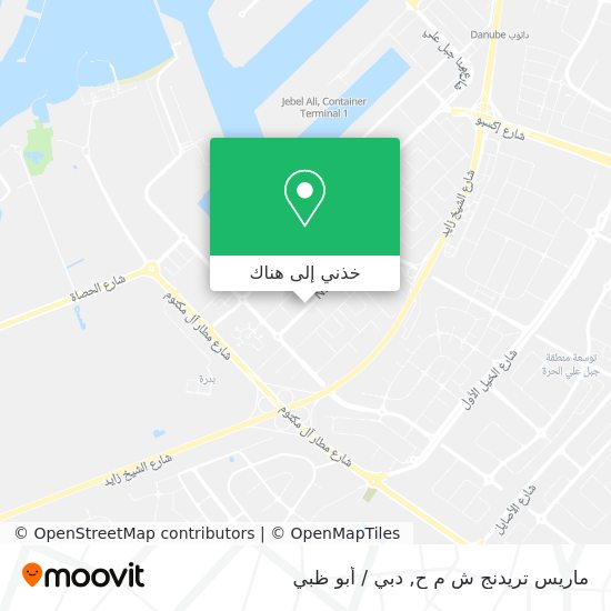 خريطة ماريس تريدنج ش م ح