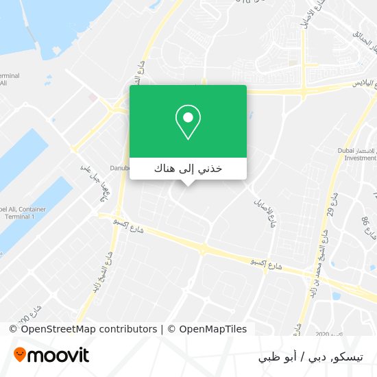 خريطة تيسكو