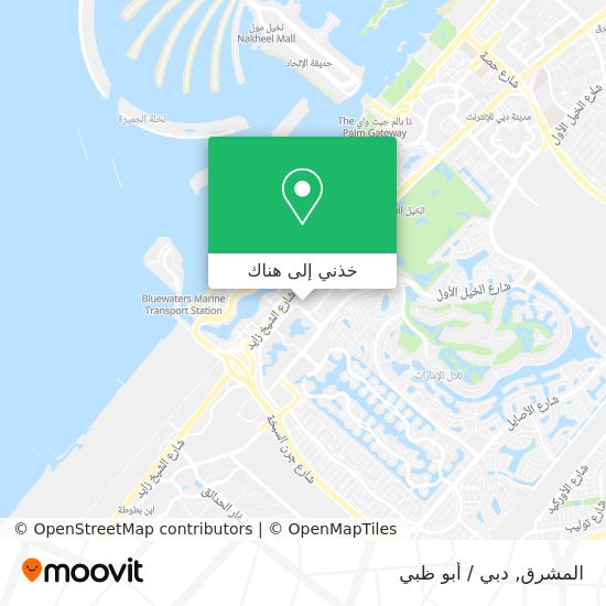 خريطة المشرق