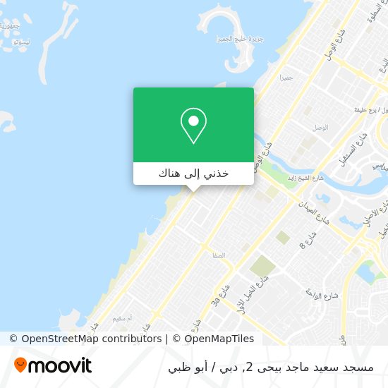 خريطة مسجد سعيد ماجد بيحى 2