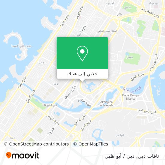 خريطة نافات دبي
