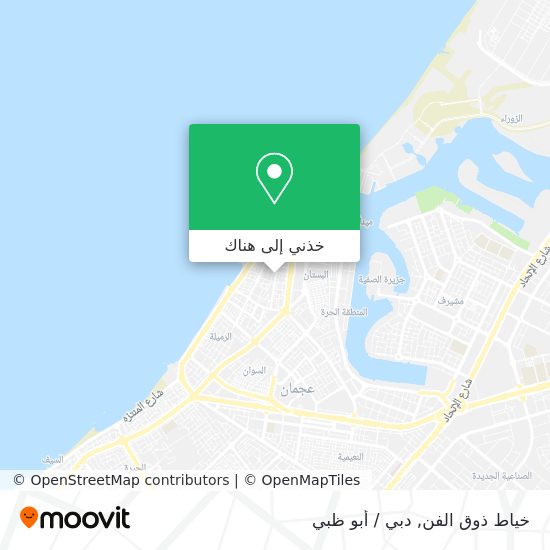 خريطة خياط ذوق الفن