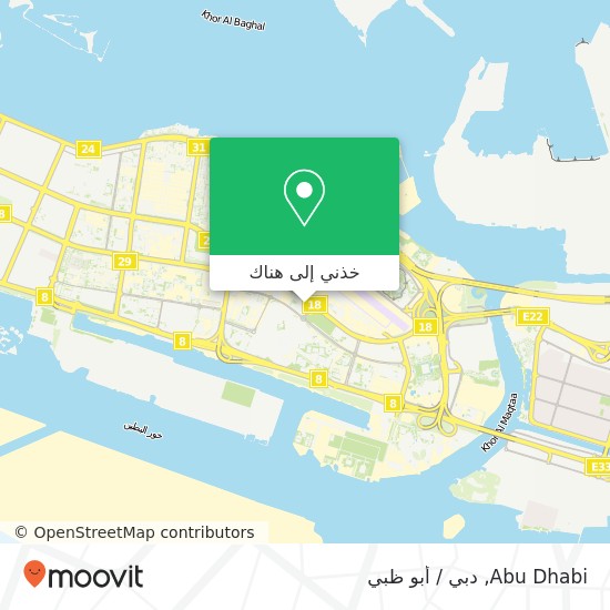 خريطة Abu Dhabi