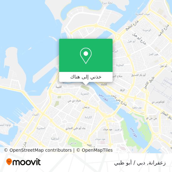 خريطة زعفرانة
