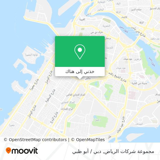 خريطة مجموعة شركات الرياض