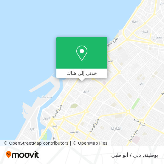 خريطة بوطينة