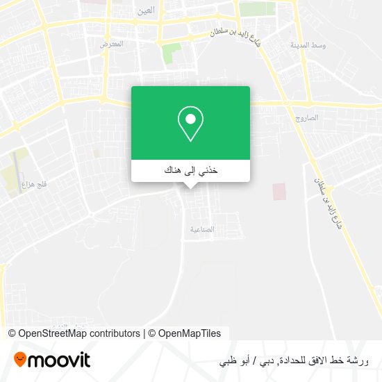 خريطة ورشة خط الافق للحدادة