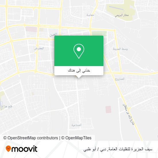 خريطة سيف الجزيرة للنقليات العامة