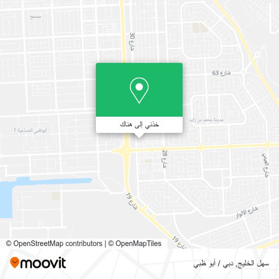 خريطة سهل الخليج