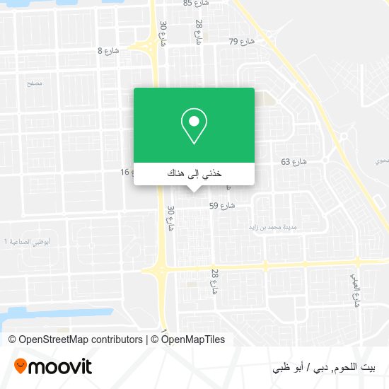 خريطة بيت اللحوم