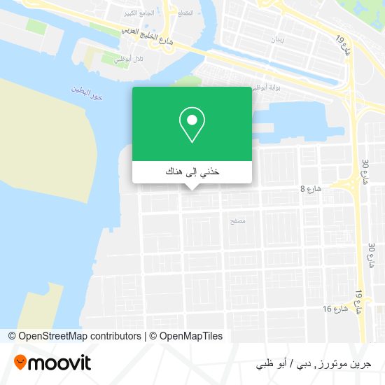 خريطة جرين موتورز