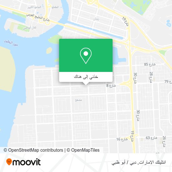 خريطة انتليتك الامارات