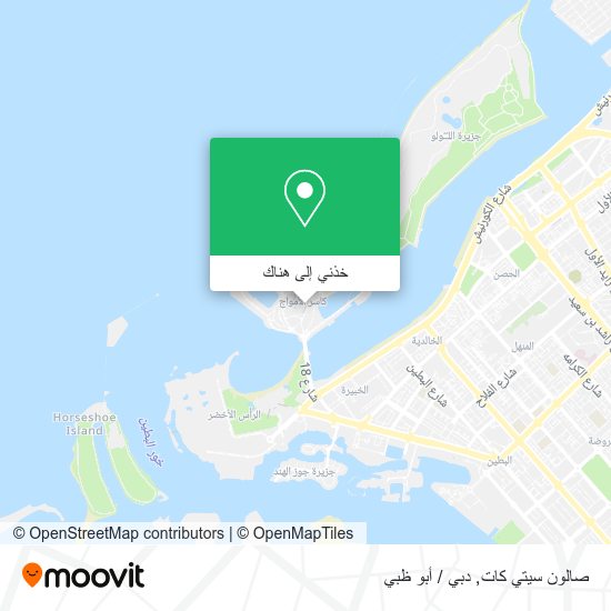 خريطة صالون سيتي كات