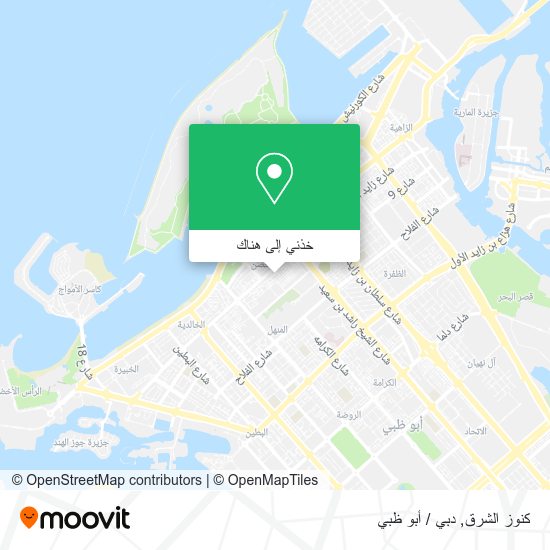 خريطة كنوز الشرق