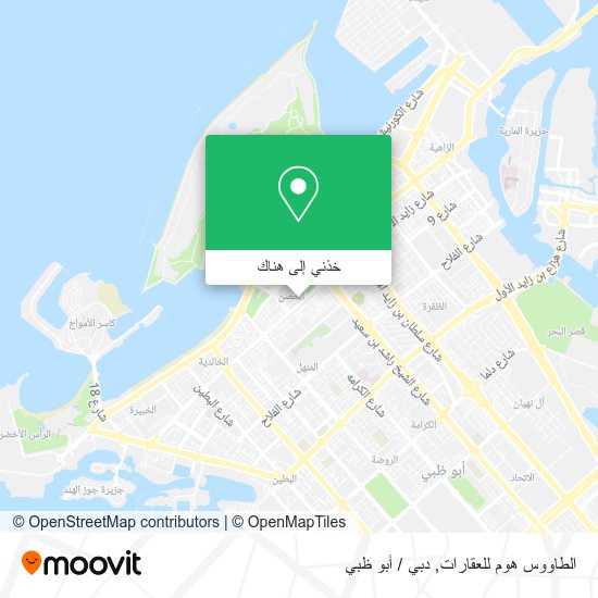 خريطة الطاووس هوم للعقارات