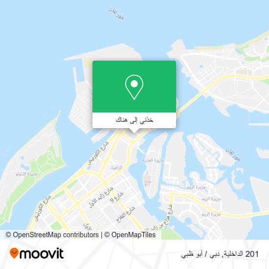 خريطة 201 الداخلية