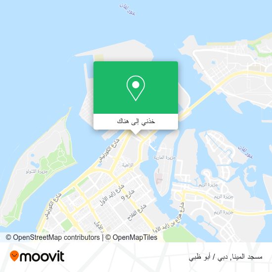 خريطة مسجد المينا