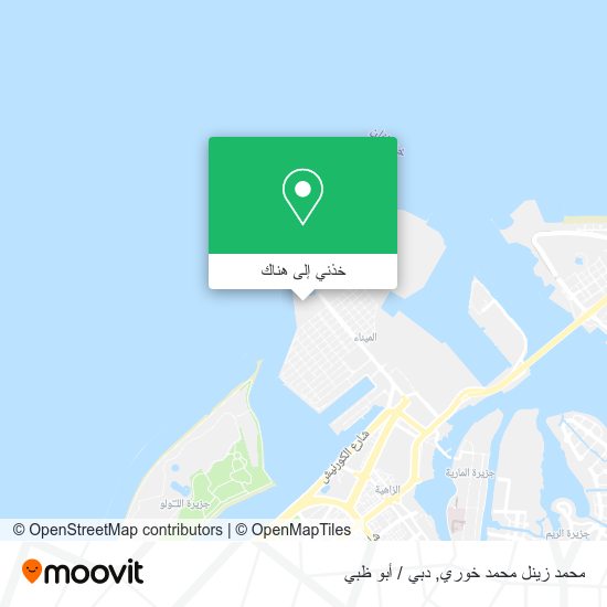 خريطة محمد زينل محمد خوري