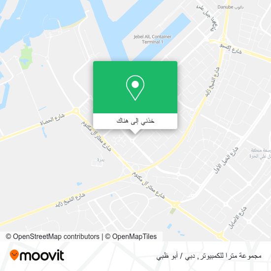 خريطة مجموعة مترا للكمبيوتر