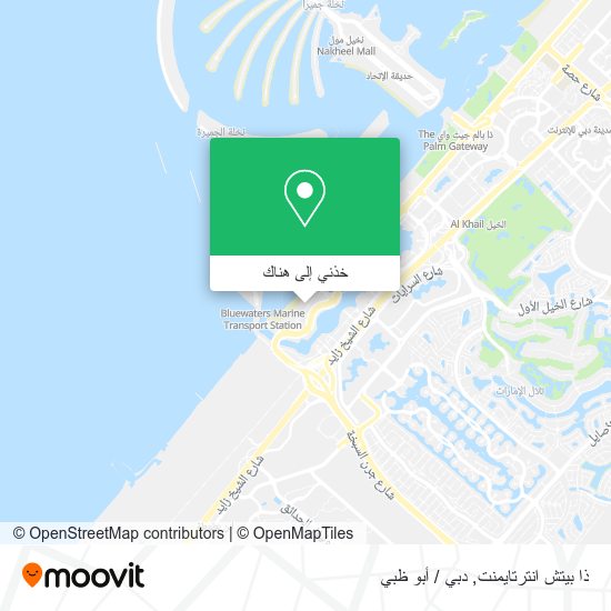 خريطة ذا بيتش انترتايمنت