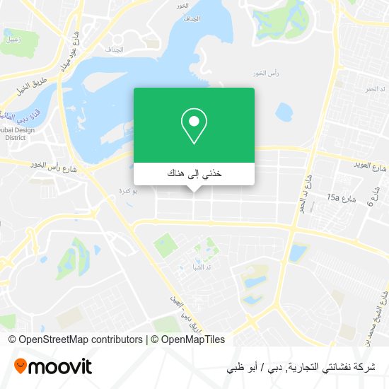 خريطة شركة نفشانتي التجارية