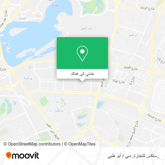 خريطة رستكس للتجارة