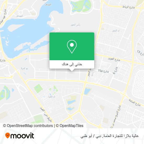 خريطة عالية بلازا للتجارة العامة