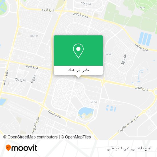 خريطة كينغ داينستي