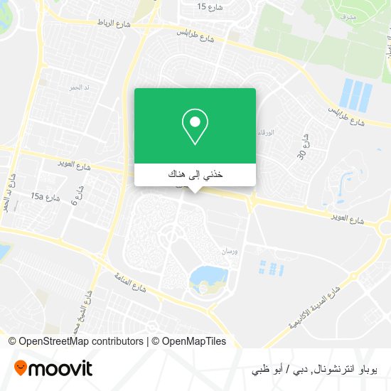 خريطة يوباو انترنشونال