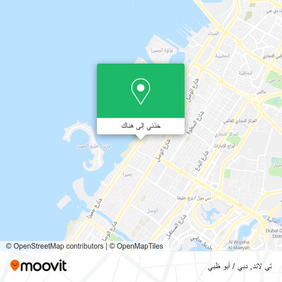 خريطة تي لاند