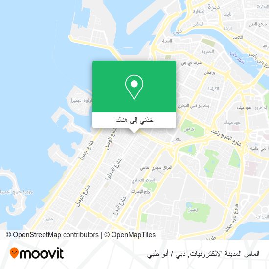 خريطة الماس المدينة الالكترونيات