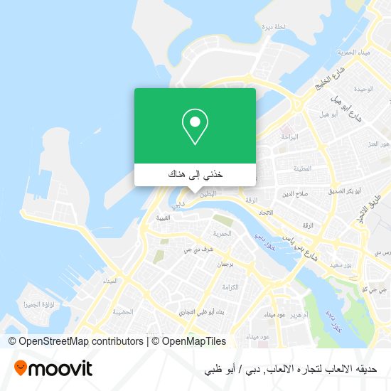 خريطة حديقه الالعاب لتجاره الالعاب