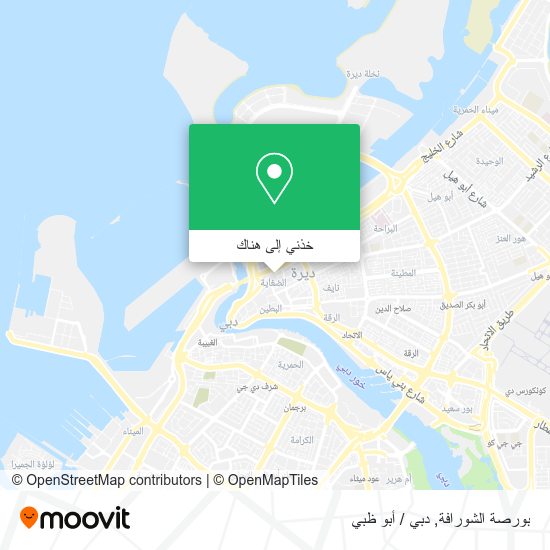 خريطة بورصة الشورافة