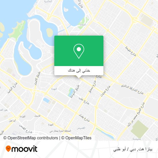 خريطة بيتزا هت